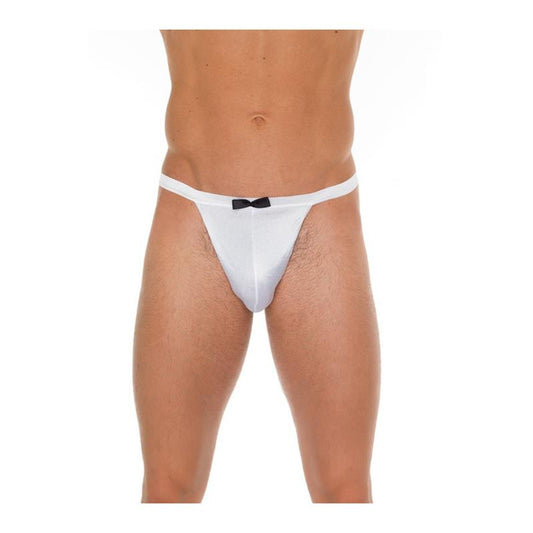 Tanga Blaco y Negro Talla unica