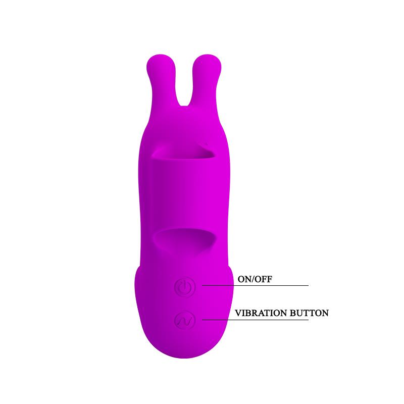 Estimulador Finger Bunny USB Silicona