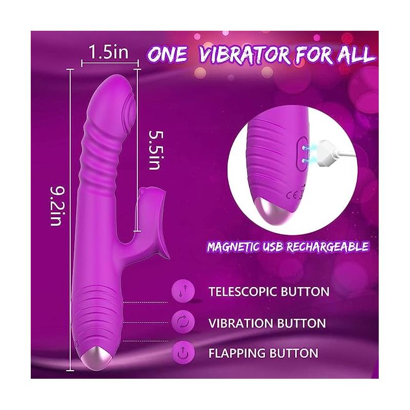 Fenyx Vibrador con Thrusting y Pulsacion