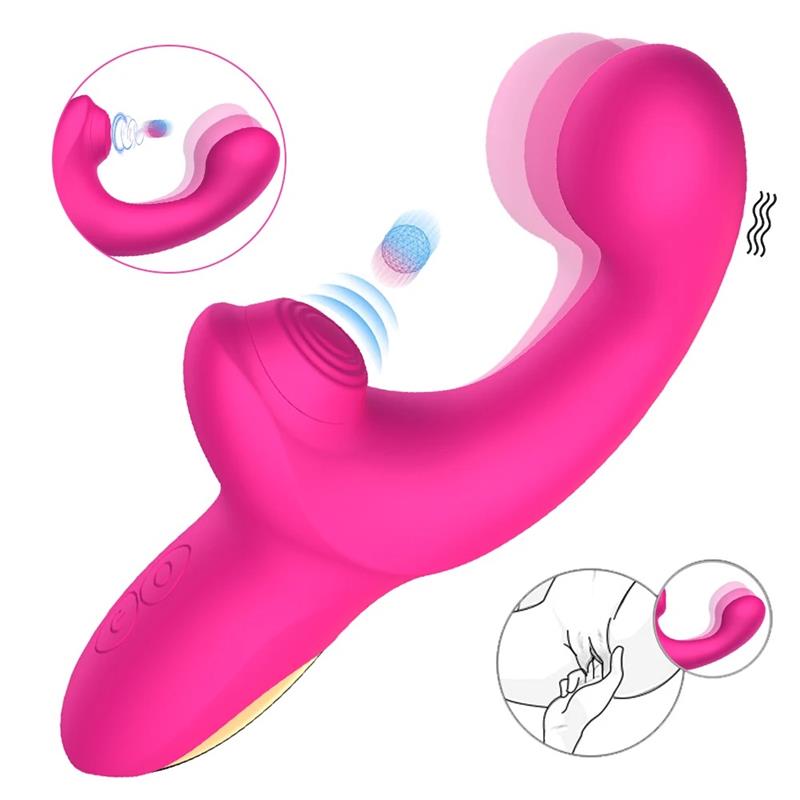 Volse Vibrador Triple Funcion con Finger y Pulsacion Tapping