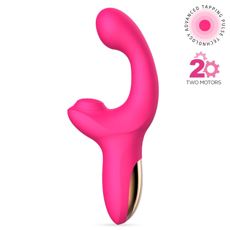 Volse Vibrador Triple Funcion con Finger y Pulsacion Tapping