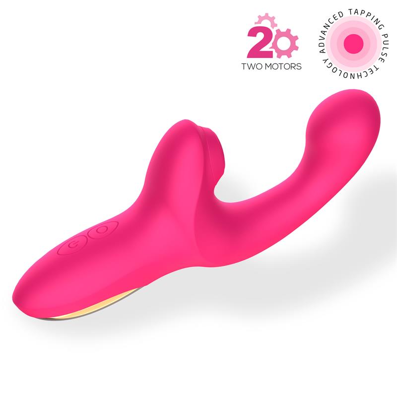 Volse Vibrador Triple Funcion con Finger y Pulsacion Tapping