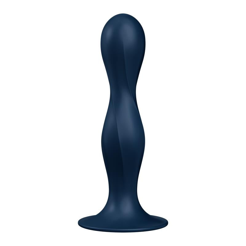 Dildo con Bola Interna Double Ball R Azul