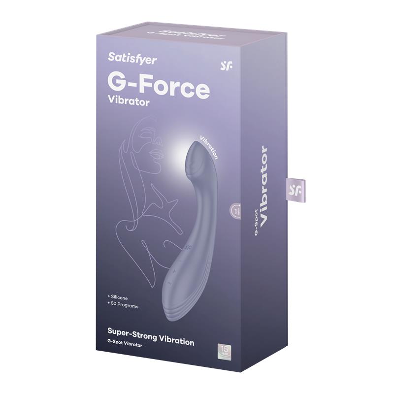 Vibrador para el Punto G G Force Violeta