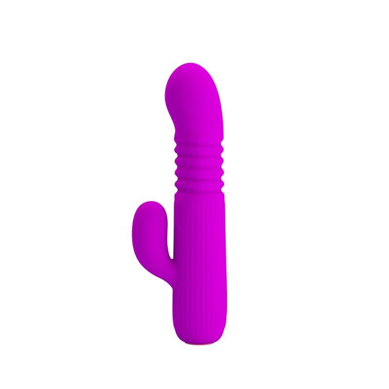 Leopold Vibrador con Funcion de Movimiento USB Silicona