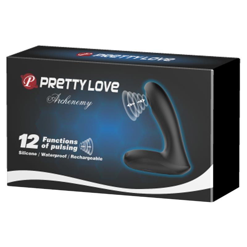 Estimulador Anal y Prostatico Archenemy Pulsing USB Silicona