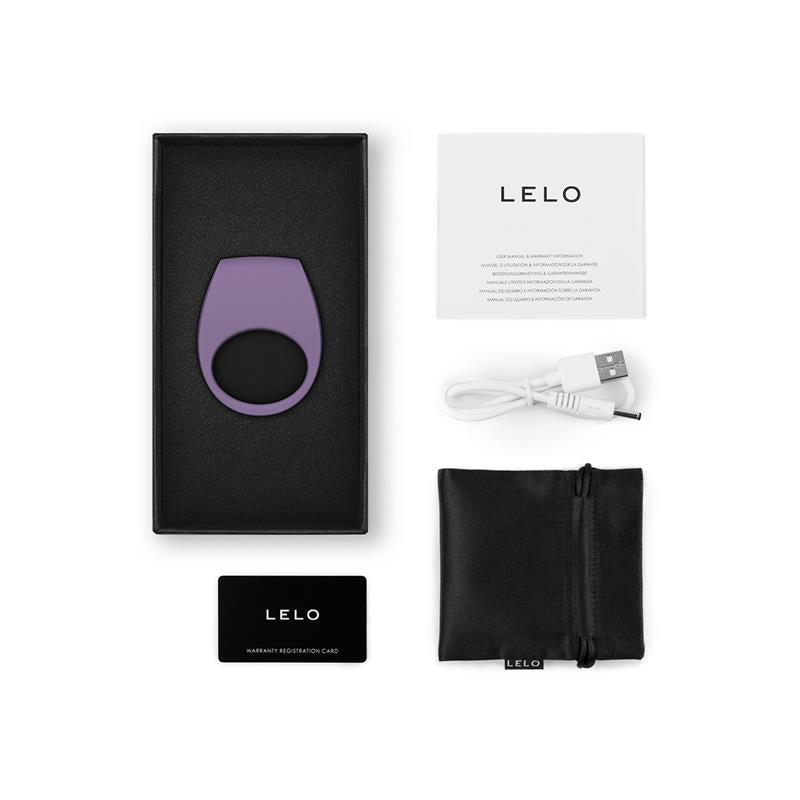 Tor 3 Anillo para Parejas con Lelo APP Violet Dusk