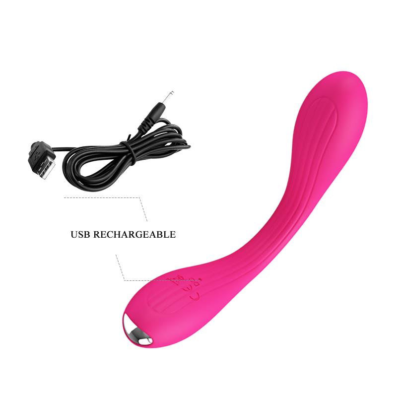 Yedda Vibrador con Esqueleto Punto G Rosa