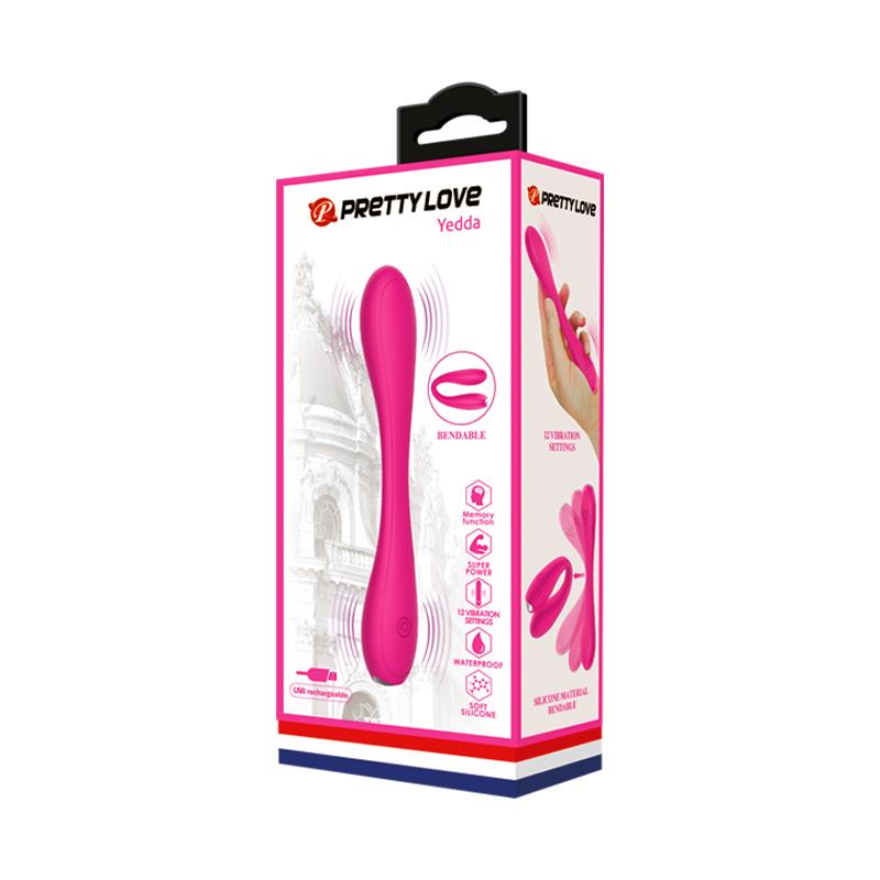 Yedda Vibrador con Esqueleto Punto G Rosa