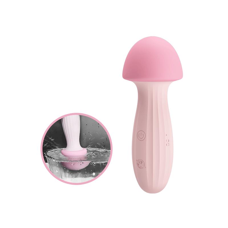 Mushroom Vibrador Masajeador Silicona USB