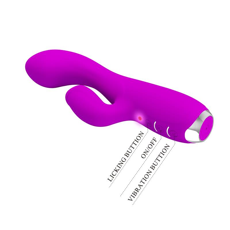 Gloria Vibrador con Lengua USB