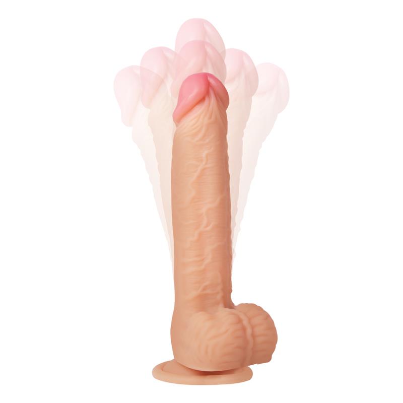 Cesur 30 Dildo Realista Vibracion Movimiento Ondulante 360º y Telescopico Control Remoto USB