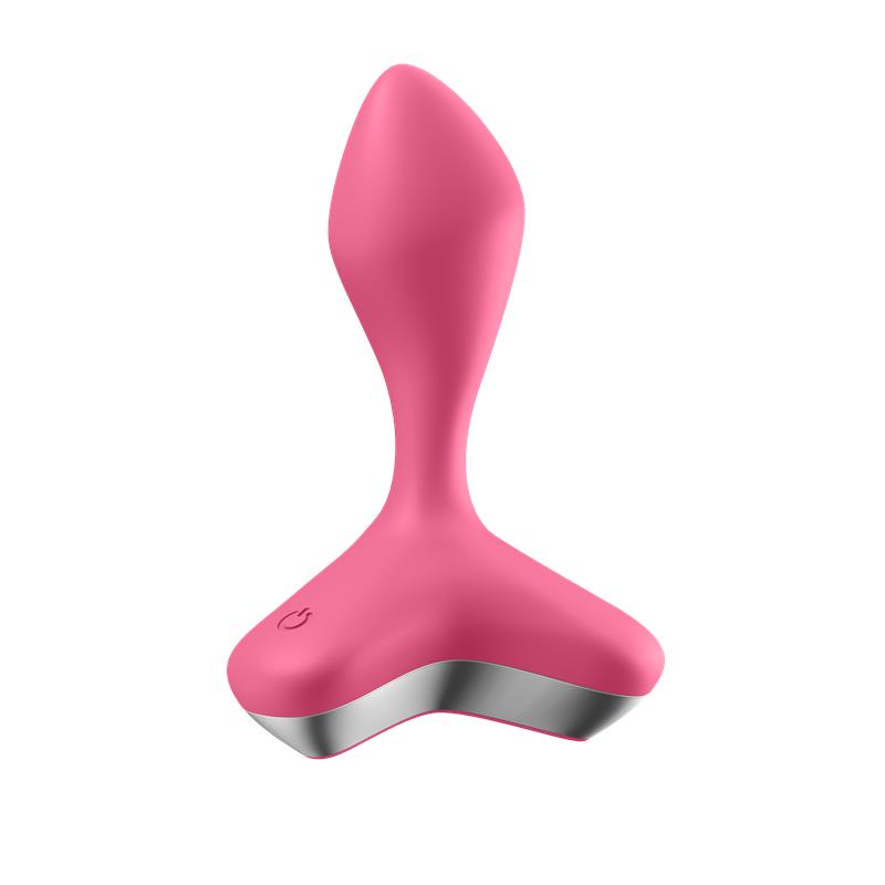 Game Changer Plug Anal con Vibracion Rosa