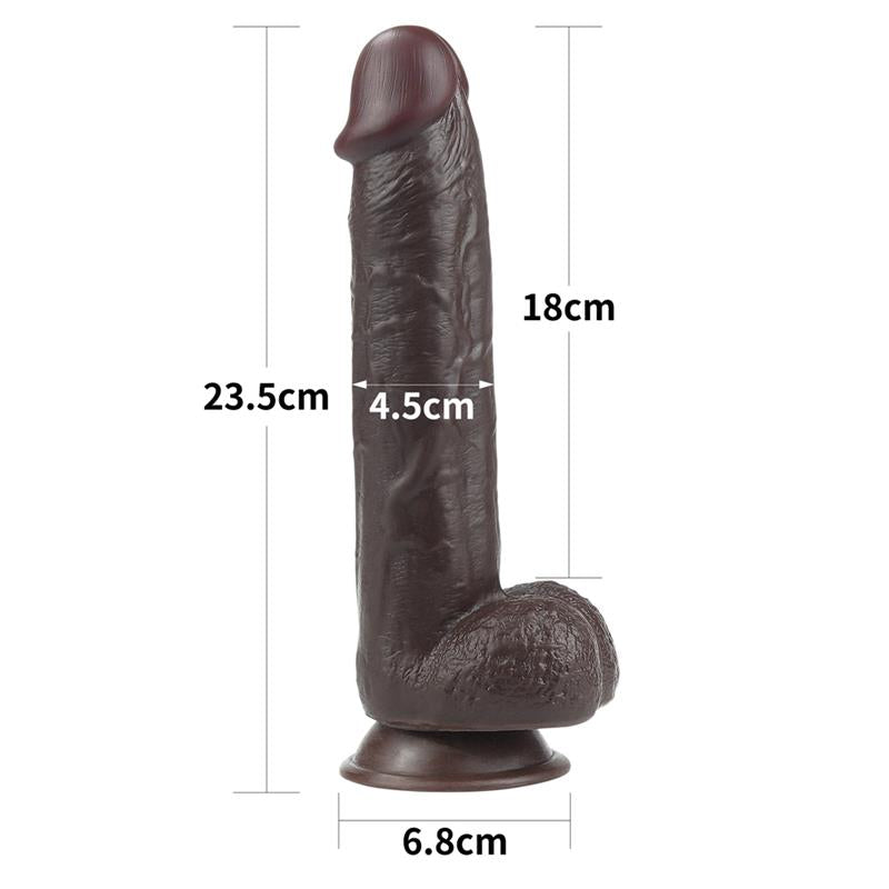 Dildo Sliding 9 Negro