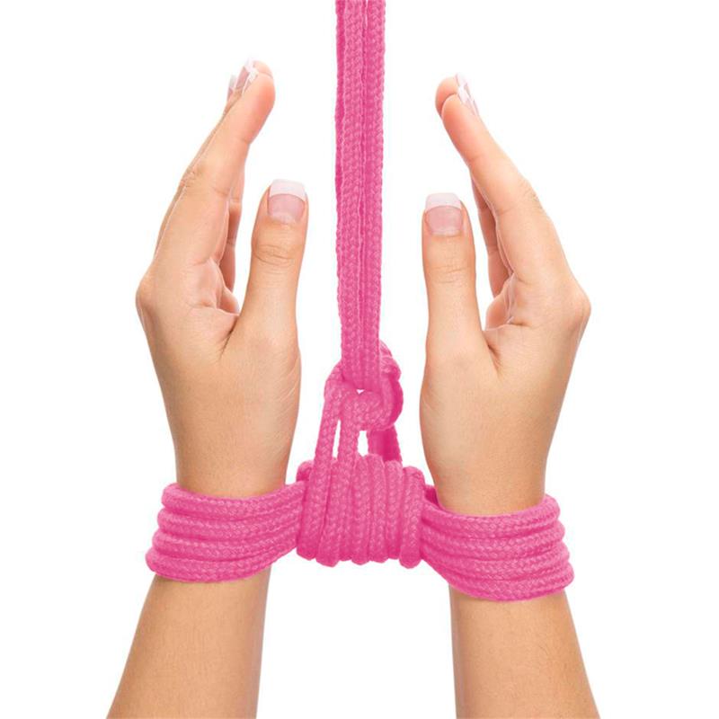 Cuerda Bondage Suave Rosa