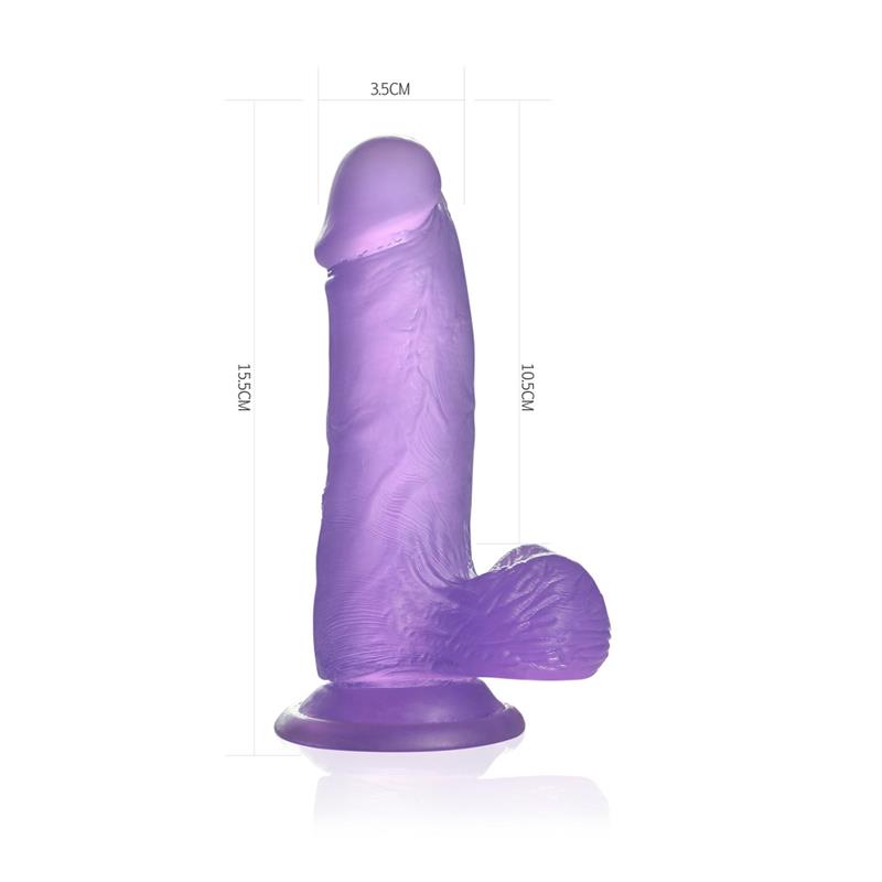 Dildo Jelly Studs 6 Purpura