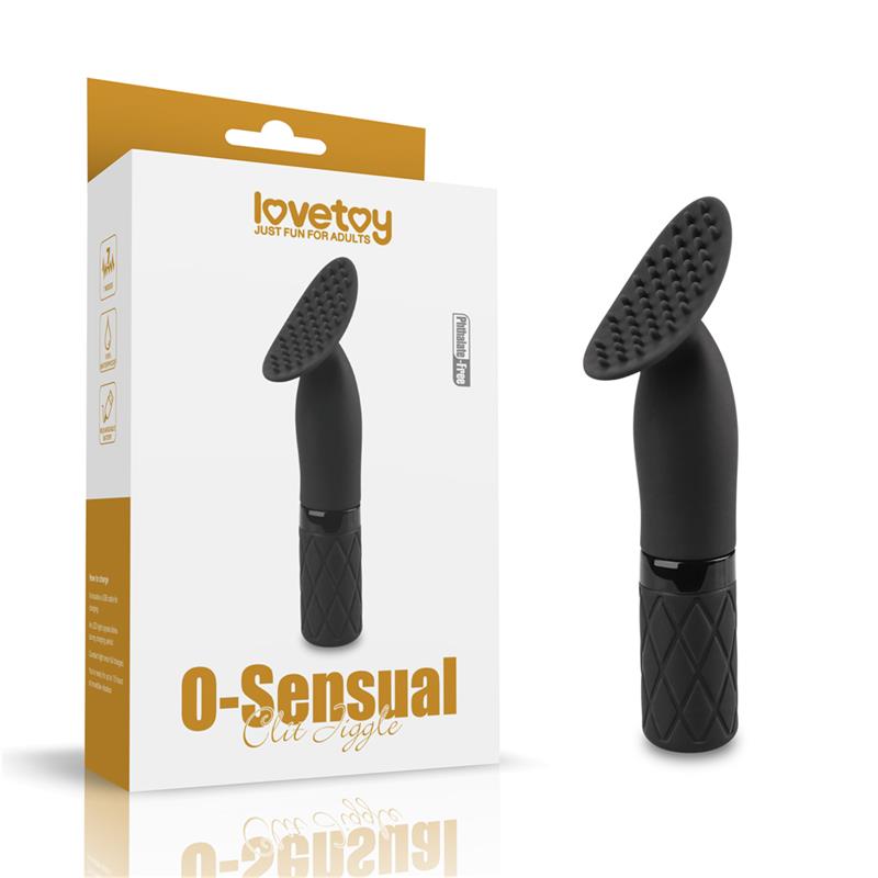 Estimulador O Sensual Clit Jiggle USB Negro