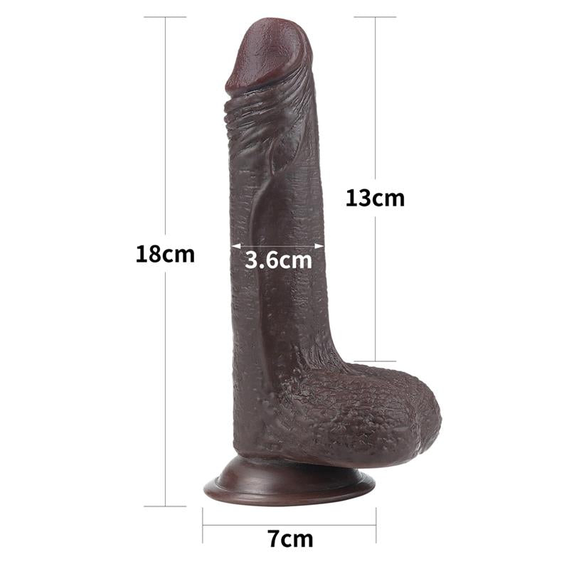 Dildo Sliding 7 Negro