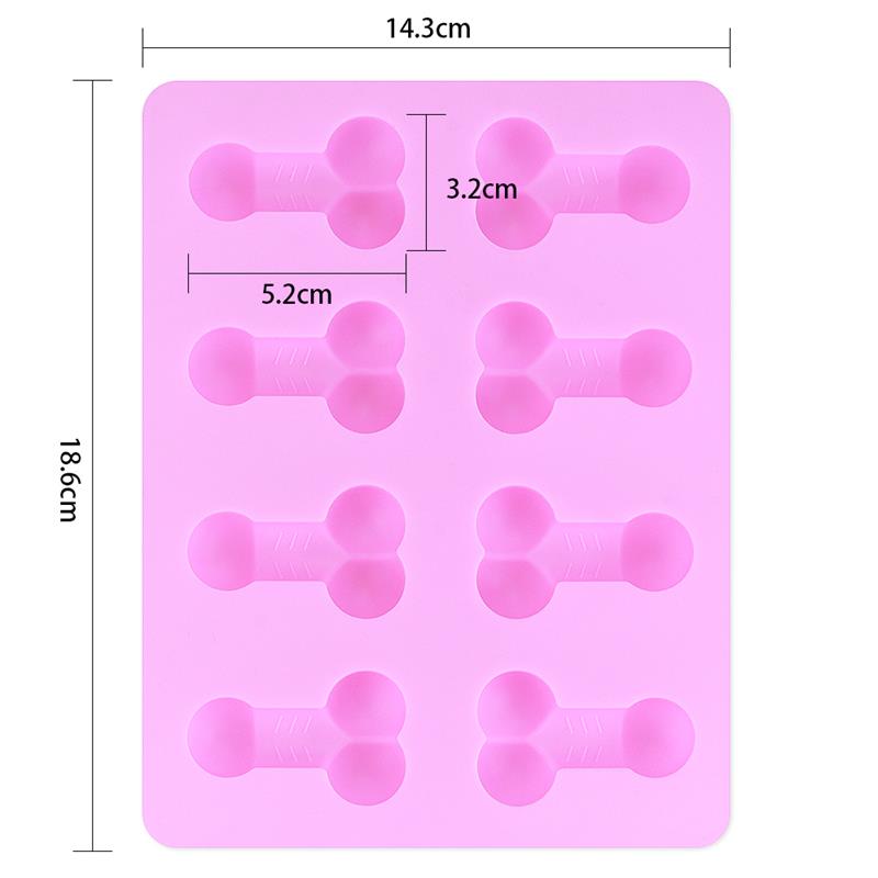 Molde para Chocolate o Hielo Forma de Pene