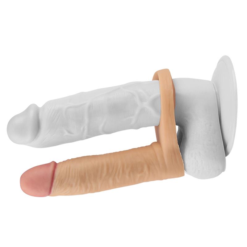 Dildo The Ultra Soft Double 58 Natural