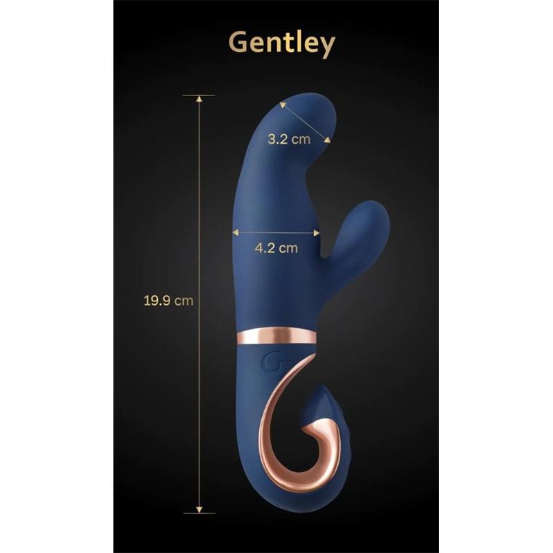 Gentley Vibrador Punto G Caribbean Blue