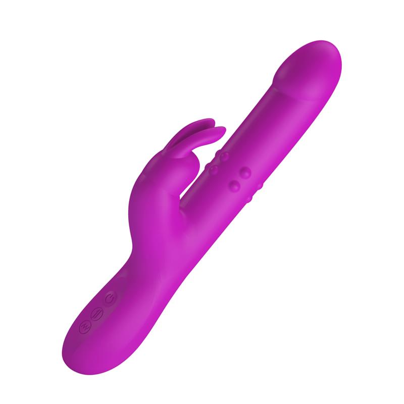 Reese Vibrador con Bolas Internas y Thrusting USB