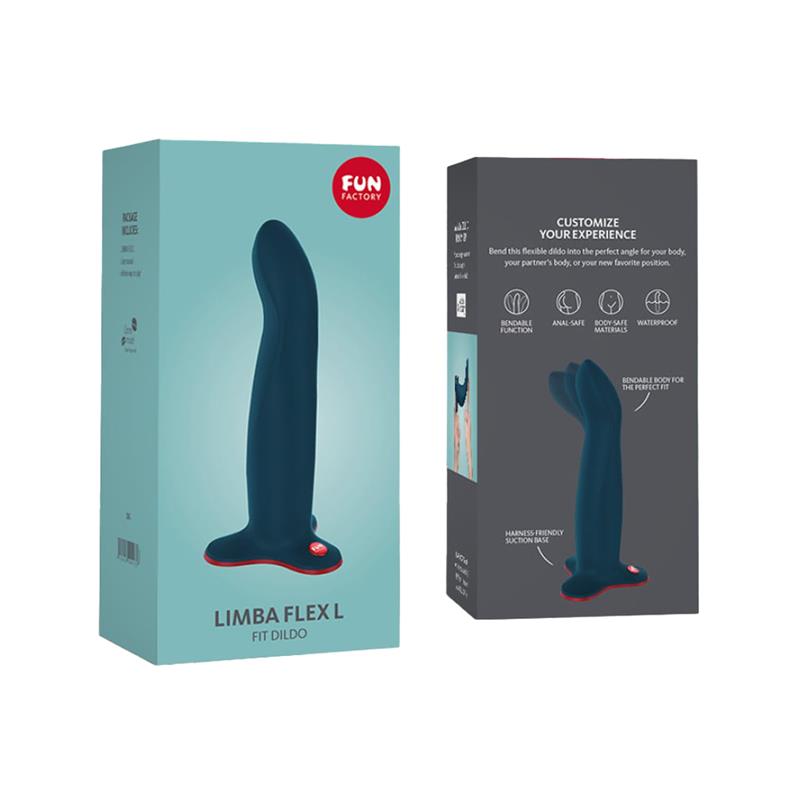 Limba Flex Dildo Talla L Velvet Blue