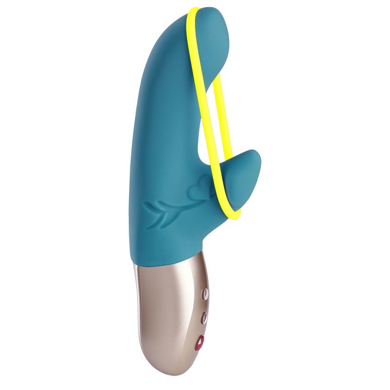 Amorino Vibrador del Punto G Petrol Neon Yellow