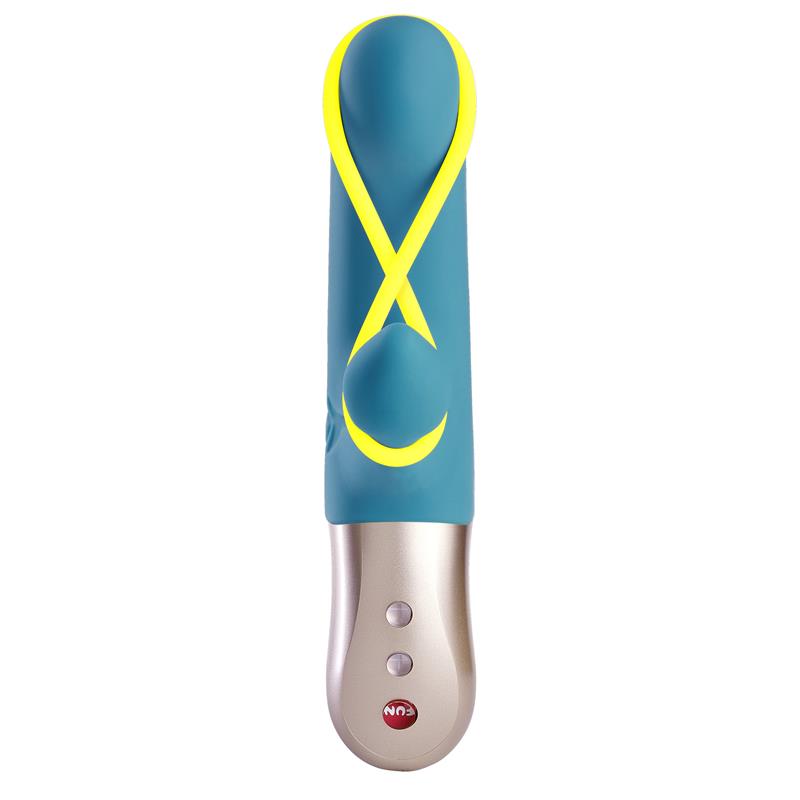 Amorino Vibrador del Punto G Petrol Neon Yellow