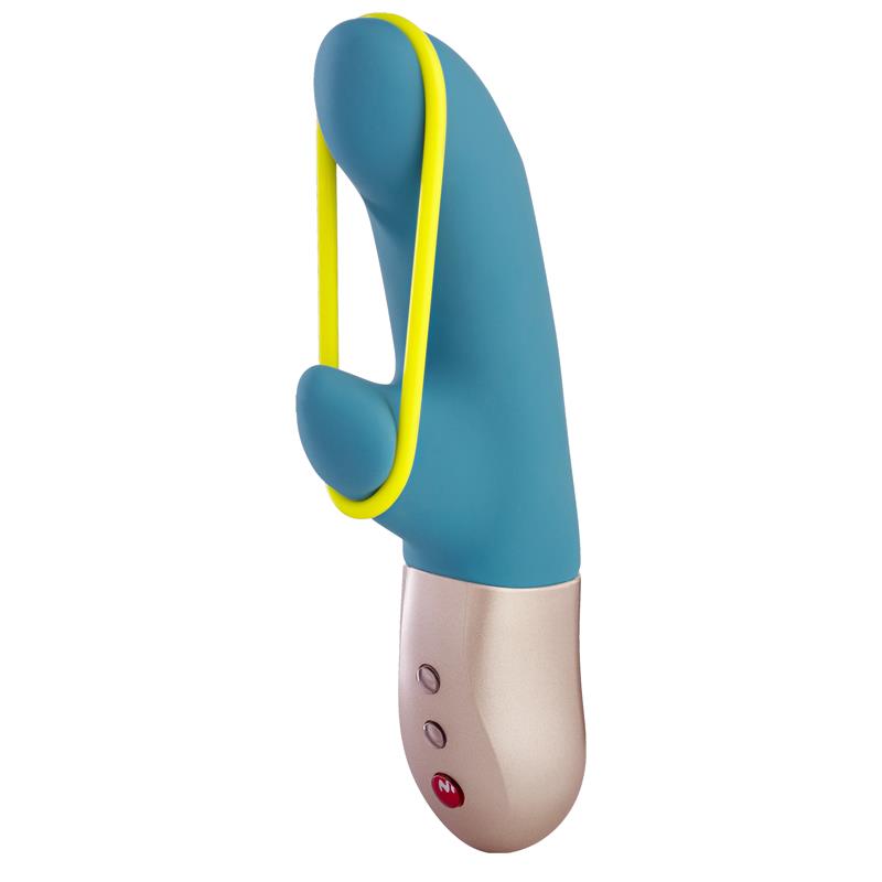 Amorino Vibrador del Punto G Petrol Neon Yellow