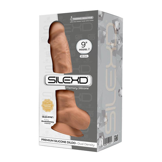 Dildo Dual Density Mol1 9 Caramelo