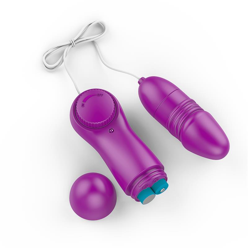 Laary Huevo Vibrador Multi Velocidad Control Remoto Purpur