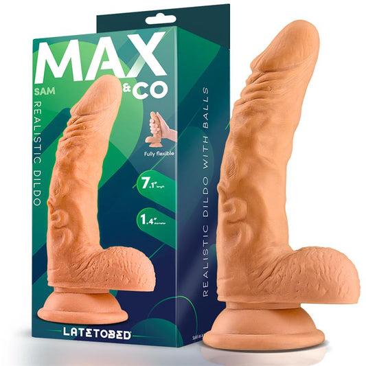 Sam Dildo Realista con Testiculos 71 Natural