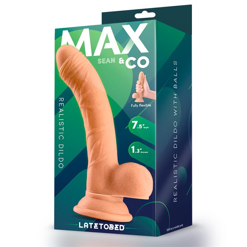 Sean Dildo Realista con Testiculos 75 Natural