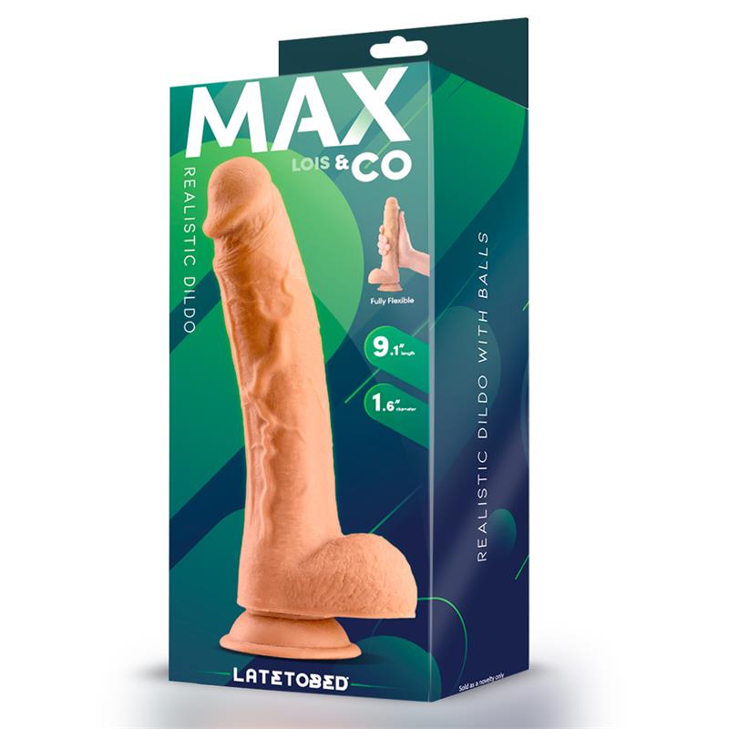 Lois Dildo Realista con Testiculos 91 Natural