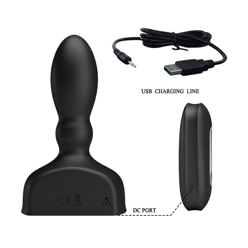 Plug Anal Inflable con Control Remoto Mr Play