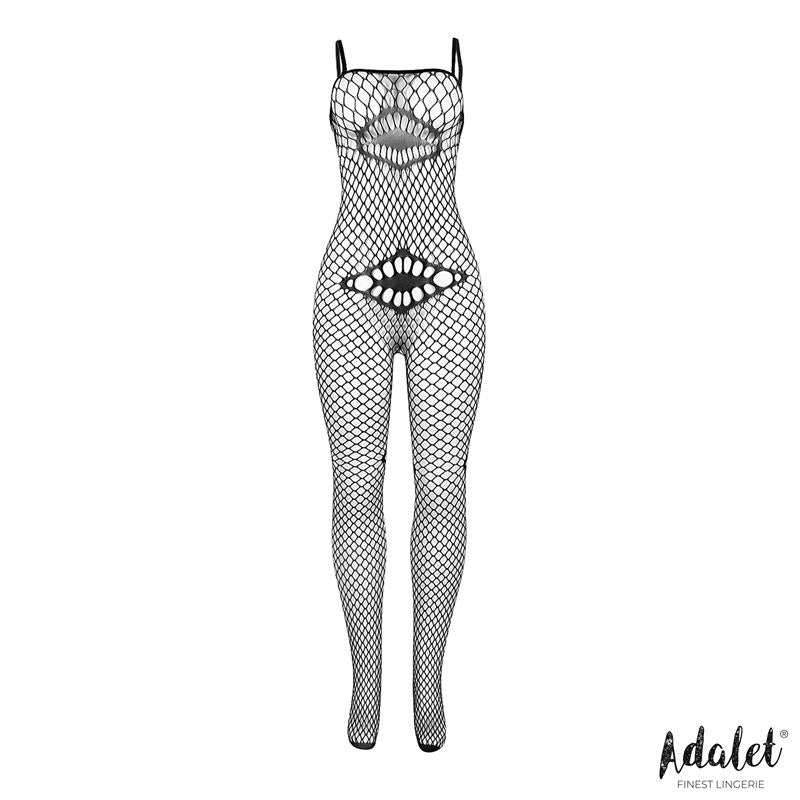 Katia Bodystocking de Rejilla con Patrones Geometricos