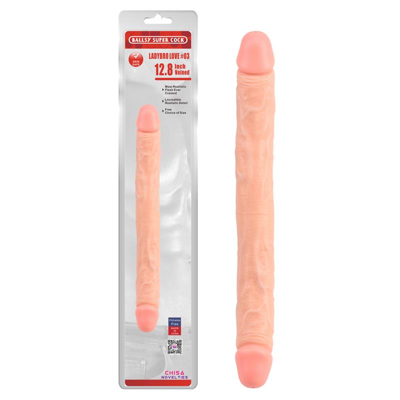 Dildo Ladybro Love N3 325 x 35 cm Natural