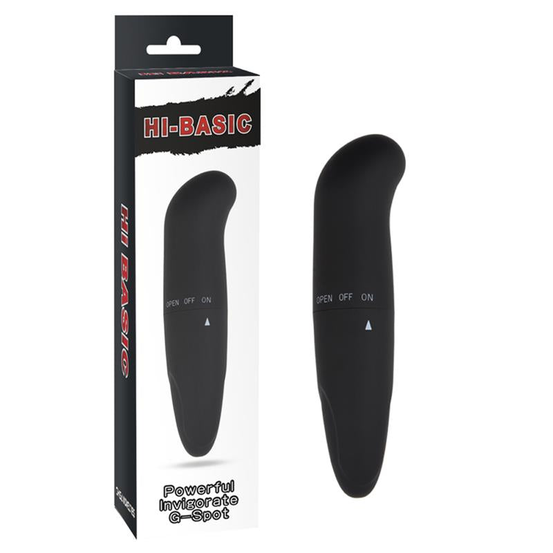 Vibrador Invigorate Punto G Negro