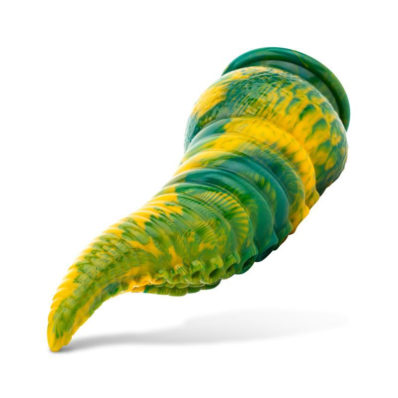 Dildo Tentacle Delight Verde y Amarillo 224 cm 88