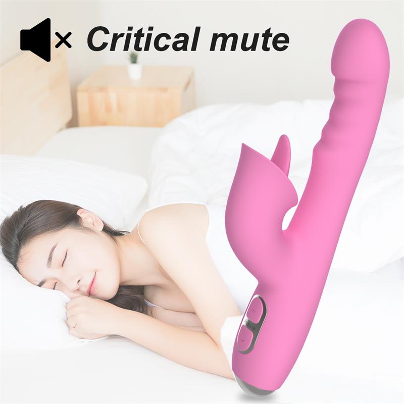 T May Vibrador con Empuje y Movimiento Swing