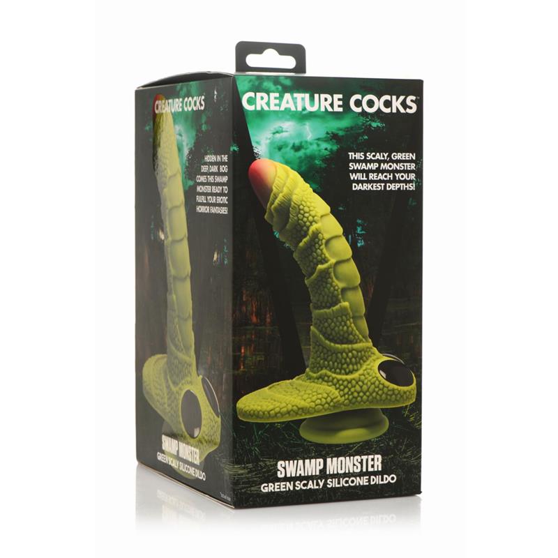 Scaled Swamp Monster Dildo 94