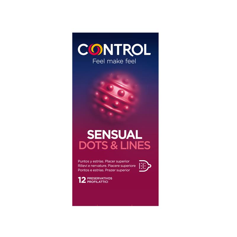 Sensual Dots Lines Punteados 12 uds