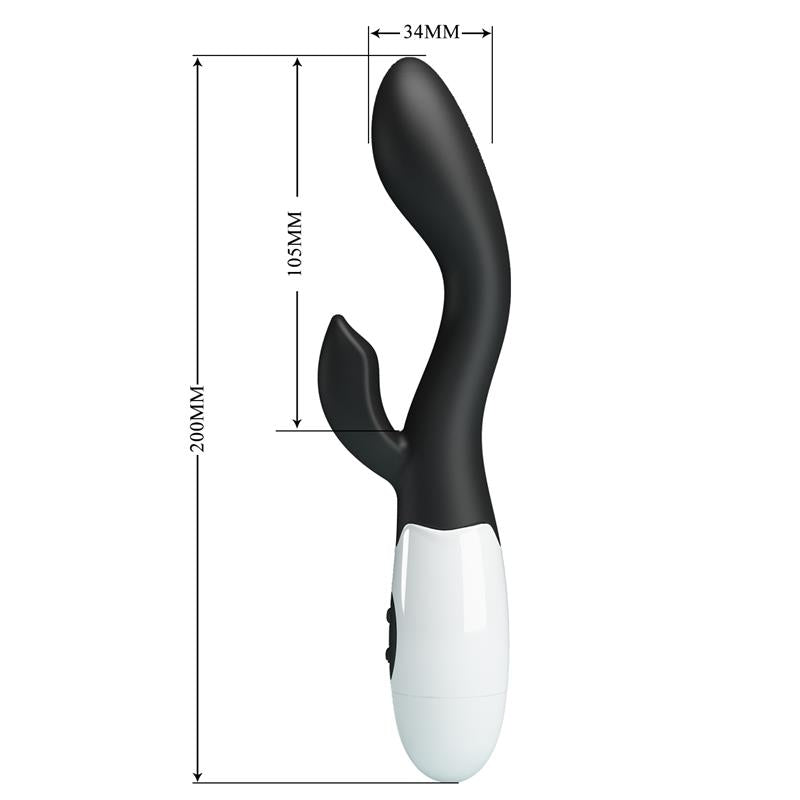 Vibrador Brighty 30 funciones Negro