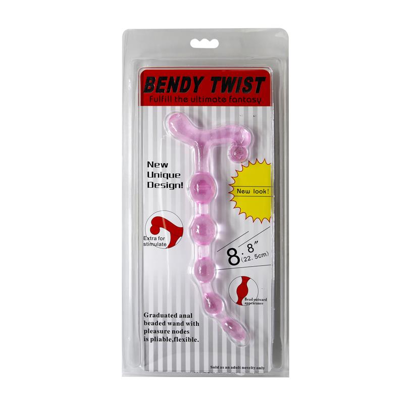 Bendy Twist Bolas Anales Rosa