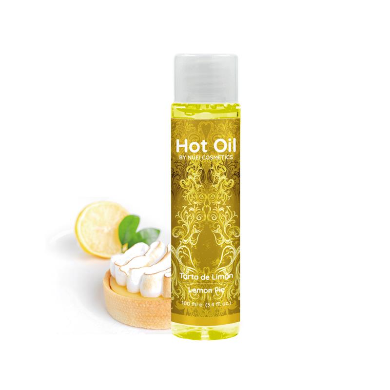 Hot Oil Aceite de Masaje Efecto Calor Tarta Limon 100 ml