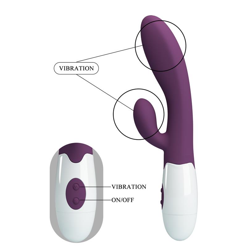 Alvis Vibrador 30 funciones Purpura