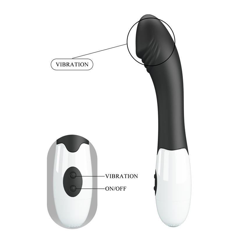 Vibrador Elemental 30 Funiones Negro