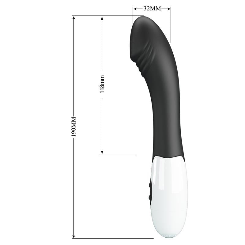 Vibrador Elemental 30 Funiones Negro