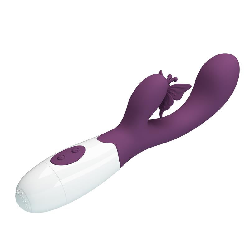 Vibrador Butterfly Kiss 30 funciones Purpura